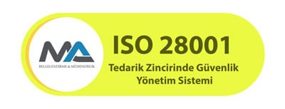 ISO 28001 Belgesi