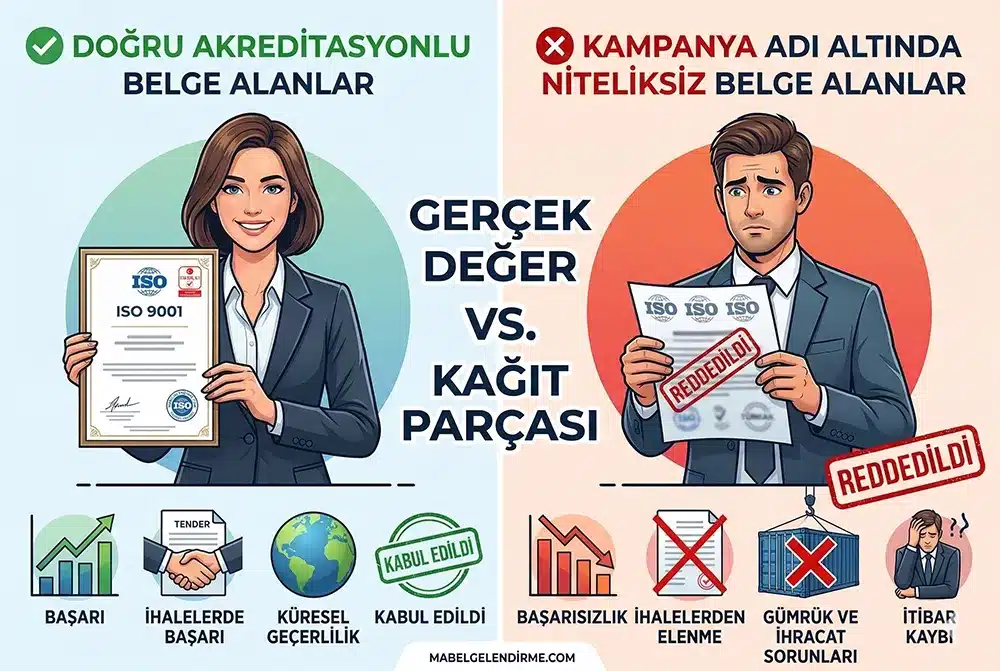 ISO Belgelerinde Kampanya