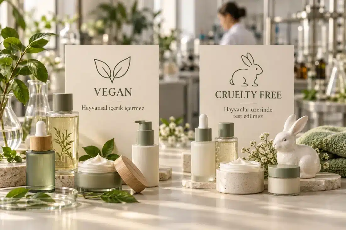 Vegan mı, Cruelty Free mi? İkisi Aynı Şey Değil 2 Vegan ve cruelty free iddiaları: hayvansal içerik içermez ve hayvanlar üzerinde test edilmez kartlarıyla kozmetik ürünler